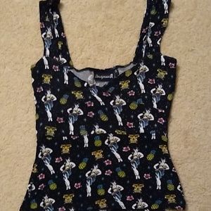 Sourpuss Tiki Party tank top pinup